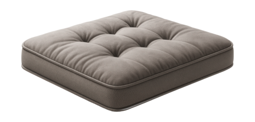 A pet mattress with thermal reflection to keep pets warm in drafty spaces.