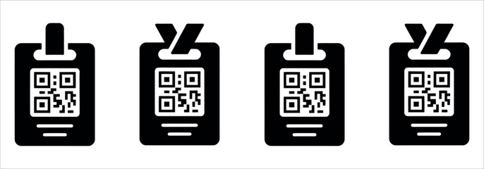 Scan this QR code for instant access and easy information retrieval, ideal for event passes, tickets, or secure identification badges.