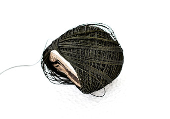 sewing rope textile industry and handmade theme