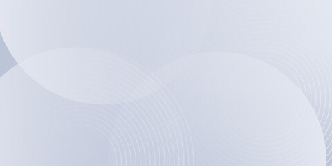 Simple lines grey background with dynamic circle lines abstract simple design nice