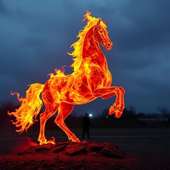 Fire horse - symbol of 2026