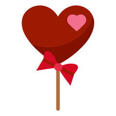 heart shaped lollipop