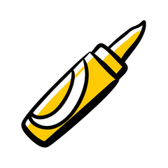 vector clip art eyeliner on white background for web and graphic design