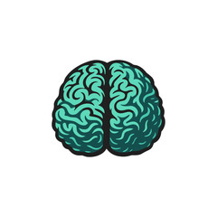 Human top side view icon logo flat vector design