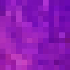 Fototapeta premium Purple pixel background. Vector graphics. Template for presentation. eps 10