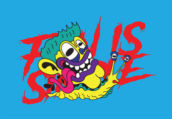 cute monster kaiju for kids background for halloween