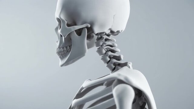 Neck Skeleton Anatomy A Detailed Look at the Cervical Spine and Shoulders
