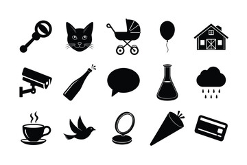 set of icons for web design