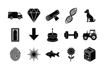 set of icons for web design