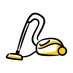 vector clip art vacuum cleaner for web and graphic design