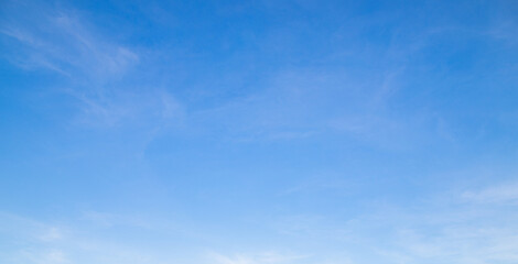 Sky cloud blue nature background paronama web cloudy summer winter season day, light beauty horizon spring brigth gradient calm abstract backdrop air nature view wallpaper landscape environment.