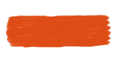 orange paint stroke texture png large brush smear grunge background transparent