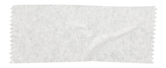 white adhesive tape isolated transparent png background,Paper tape sticker with ripped edges,Design template or mockup.Torn masking tape,Design elements.