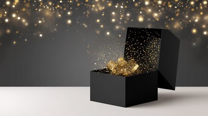 Gift Box Magic Sparkle Surprise Reveal.
