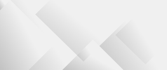 Fototapeta premium Clean, modern abstract background with subtle geometric shapes in white and grey. Ideal for professional presentations, websites, and minimalist design projects.