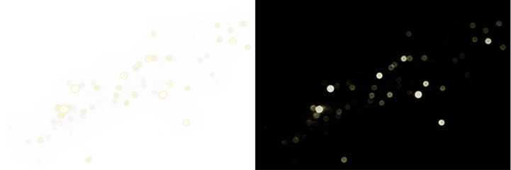 Bright golden sparkle PNG overlay for festive celebrations. Perfect for