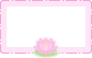 Floral Frame Flower Border