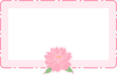 Floral Frame Flower Border