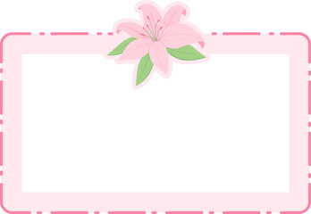 Floral Frame Flower Border