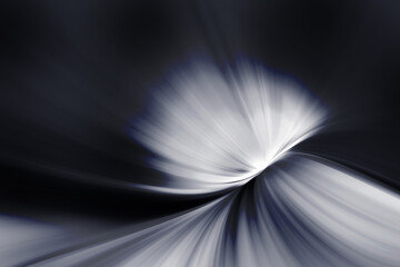 Modren bright abstract dynamic line curve soft light gradient black and white background design for graphics pattern web illustration technology smart digital backdrop wallpaper banner poster