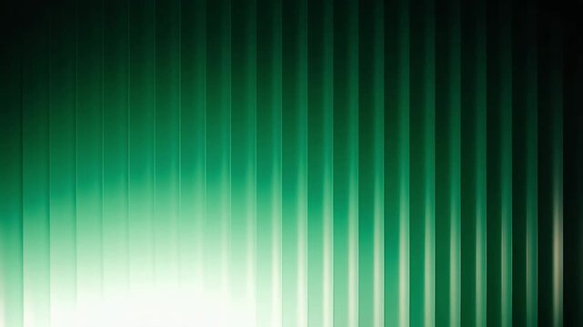 Abstract Green Vertical Ribbed Texture With Bright Light Gradient image photo