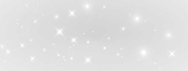 Magical Christmas Card with Bright Golden Sparkle Effect