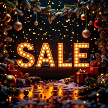 Christmas sale advert