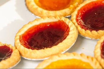 strawberry jam tarts