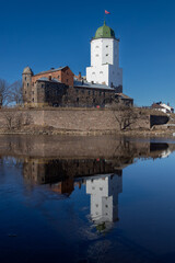 The White Tower of Vyborg Castle, a landmark of architecture