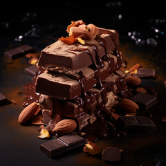 Chocolate Bar Stack

