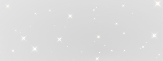 Fototapeta premium Bright Abstract Christmas Background with Golden Glow, Magical Spark, Shiny Stardust and Sparkling Glitter Dust Effect