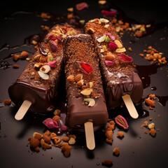 
Chocolate Berry Pops

