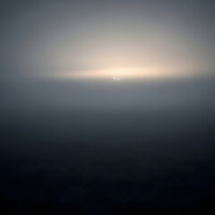 Obraz premium Fog Filling the Space Where Words Hung