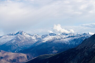 Obraz premium mountains in the snow