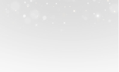 Magical Christmas Greeting Background with Shooting Starlight, Golden Glow, Glittering Dust,...