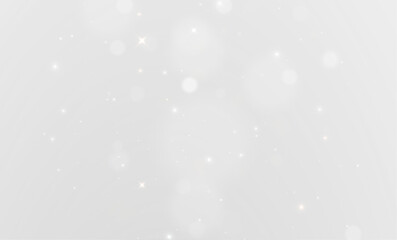 Holiday Greeting Background with Golden Glow, Shiny Stardust, Light Bokeh, Glittering Sparkle and Christmas Fireworks Celebration