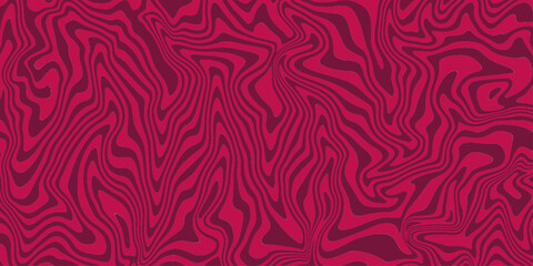 Red or maroon liquid marble background fluid art pattern is suitable for the design. Texture liquid abstract wavy pattern design. Abstract seamless colorful geometric swirl art design backdrop .
