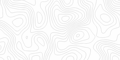 Abstract minimal pattern discovery vector topo map creative design. White wave grid stripe line map topography. vector geographic contour mounted map background.	
