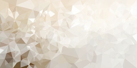 Abstract geometric composition, mostly light tones, with a fade and textured triangular shapes