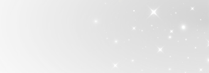 Abstract Beam Light with Sparkling Glitter and Flare