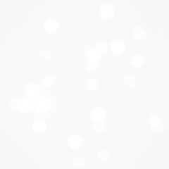 Charming PNG overlay featuring glowing bokeh lights and soft sparkles