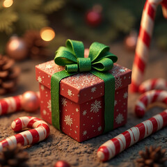 christmas tree with gifts