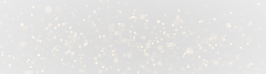 Christmas Magic with Glowing Gold Particles