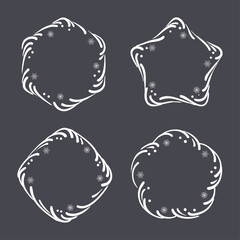 Christmas Winter Border