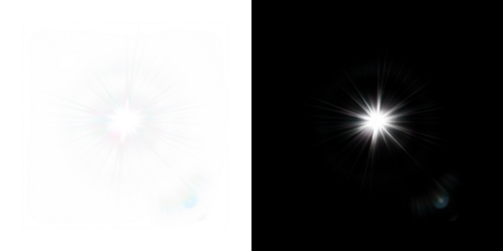 High-quality sunlight flare PNG overlay, transparent radiant light burst