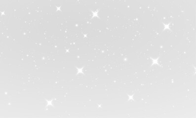 Luxury Disco Light Effect with Golden Stardust, Glittering Sparkles and Bright Glowing Bokeh Background