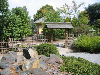 Fototapeta premium Japanischer Garten egapark Erfurt