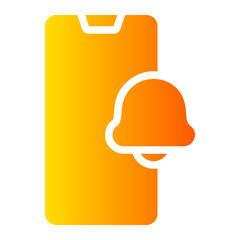 notification gradient icon