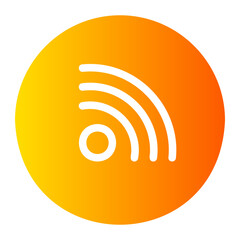 rss gradient icon