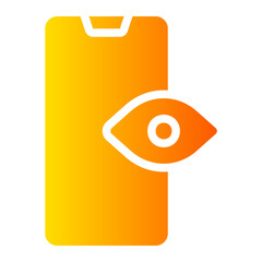 smartphone gradient icon